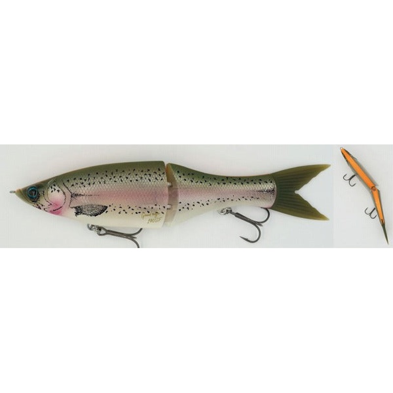 Bass Lure Grand Edge 190SF #002 California Rainbow GN