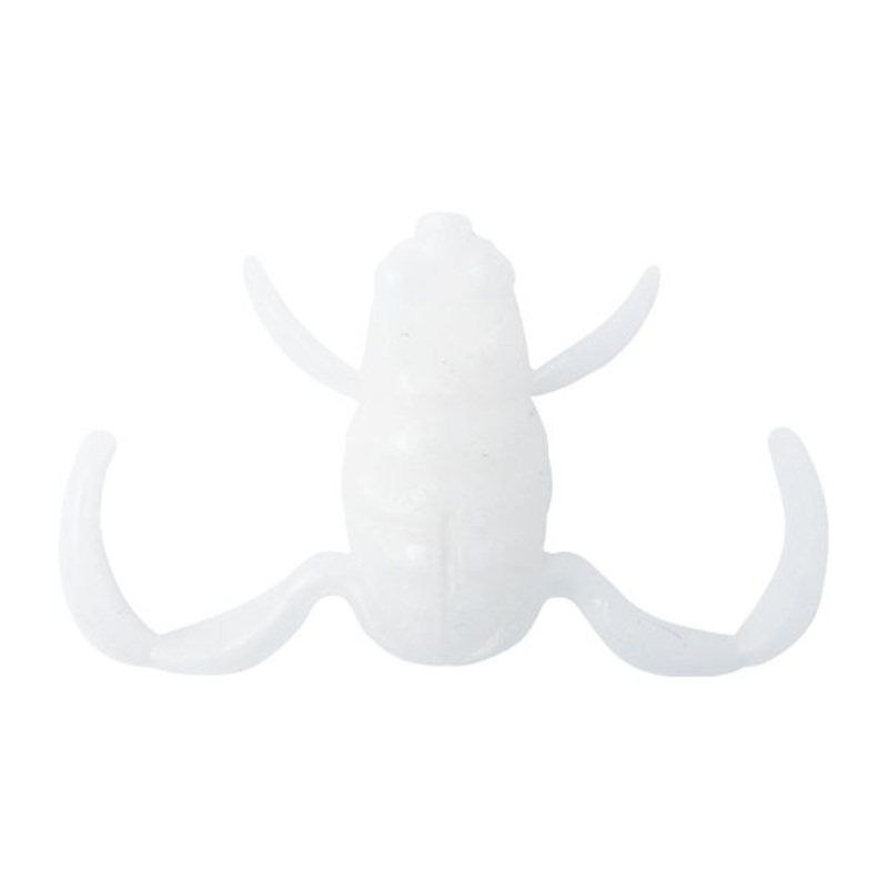 Bottom Up Bass Lure Scooper Frog Albino