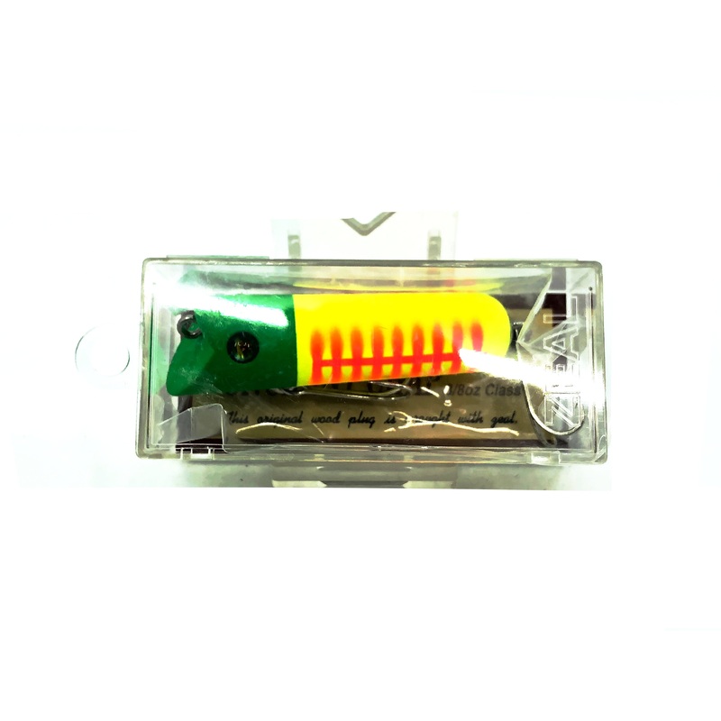 Zeal Uncanny Champ 3/8oz, Green Head/Chartreuse/Red Ribs Color with Box