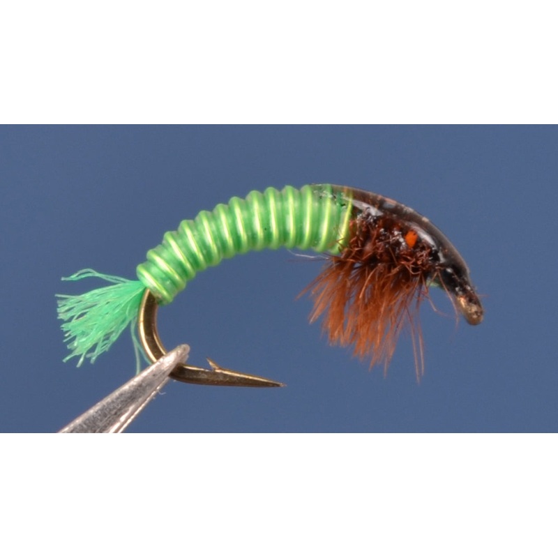 Electric Caddis - Chartreuse and Brown