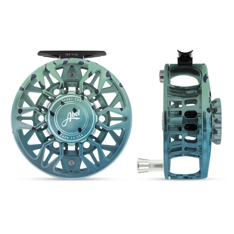 Abel SDS Reel Ported 9/10 Chinook with Platinum Handle