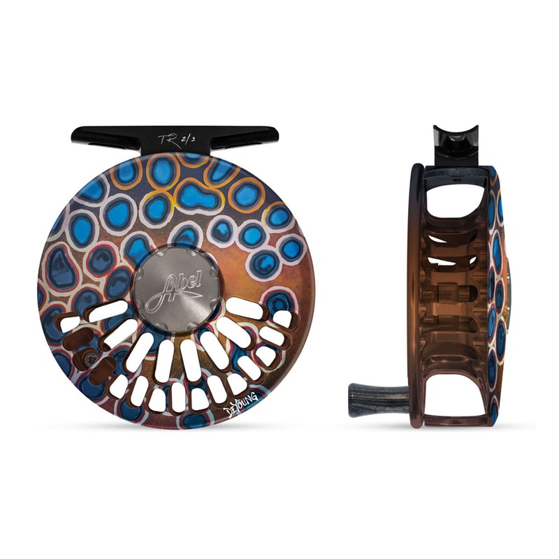 Abel TR Reel 2/3 DeYoung Cutthroat Flank with Ebony Handle