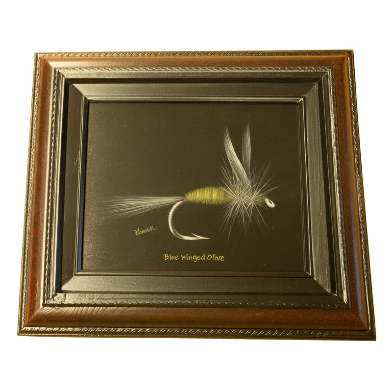 Conner Art Studio Framed Blue Winged Olive