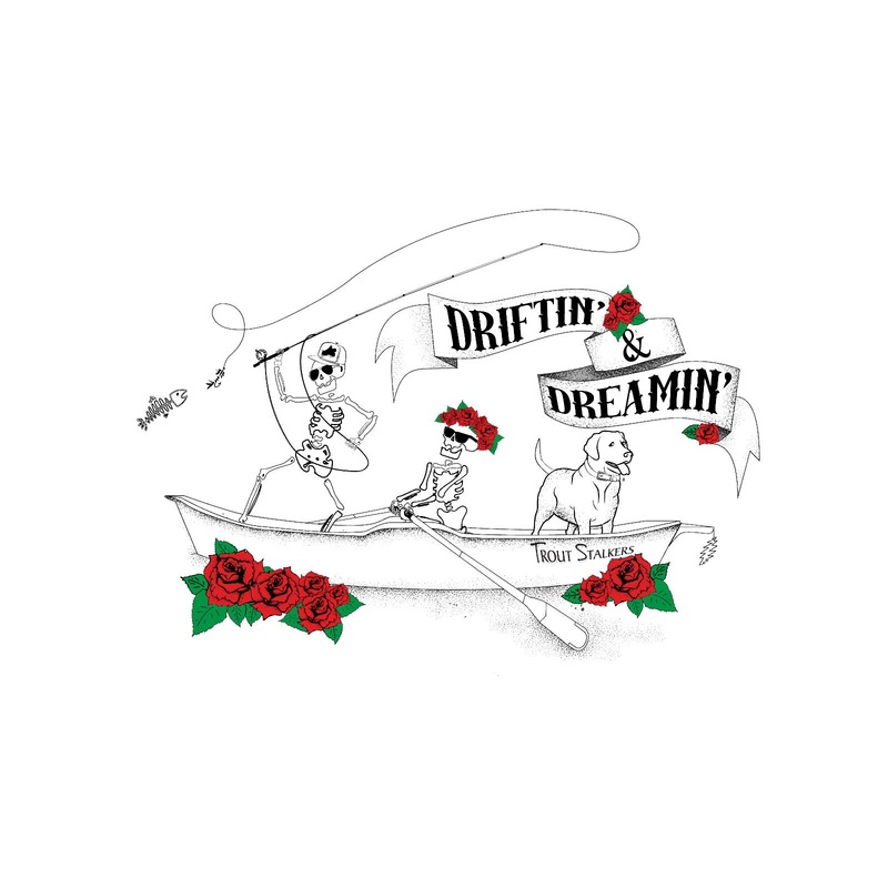 Driftin' & Dreamin' Sticker