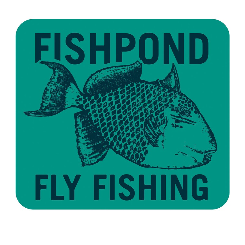 Fishpond Trigger Sticker 5"