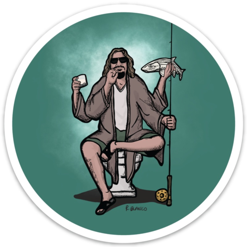 Heavily Meditated Sticker