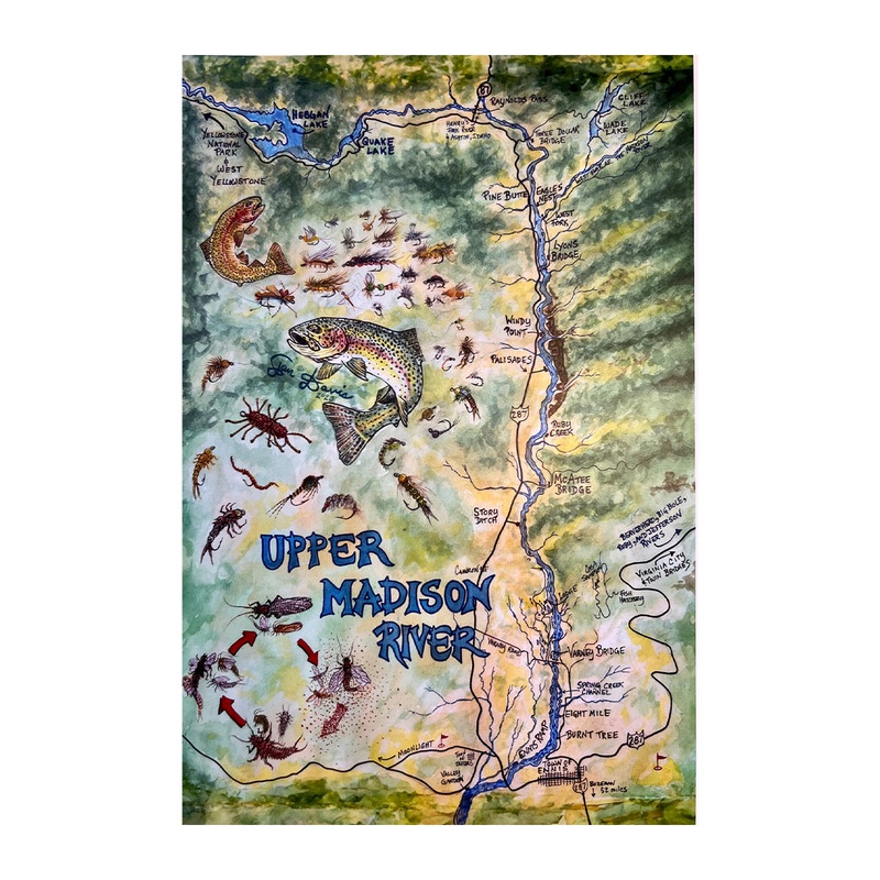 Ian Davis Upper & Lower Madison Posters