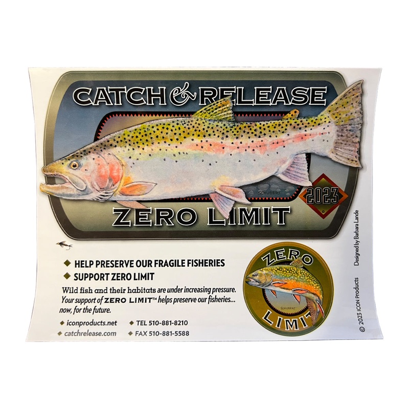 ICON Catch & Release Zero Limit Sticker