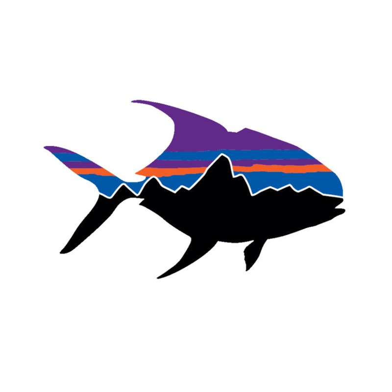 Patagonia Fitz Roy Permit Large Sticker