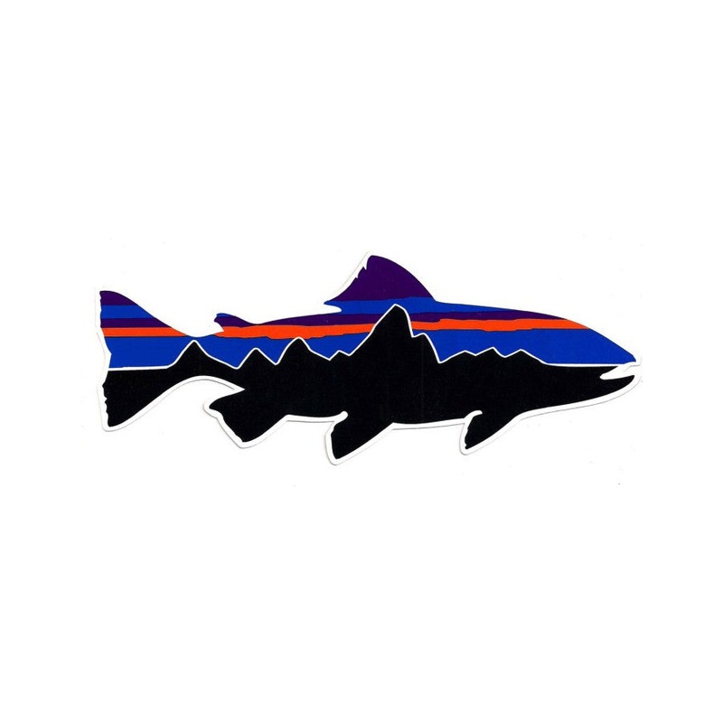Patagonia Fitz Roy Trout Large Sticker