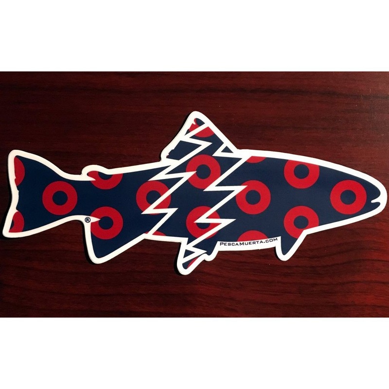 Pesca Muerta Trout x Donuts Sticker - Grateful