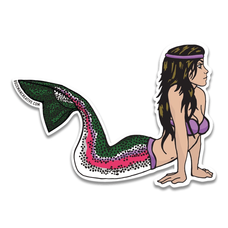 Rainbow Mertrout Sticker