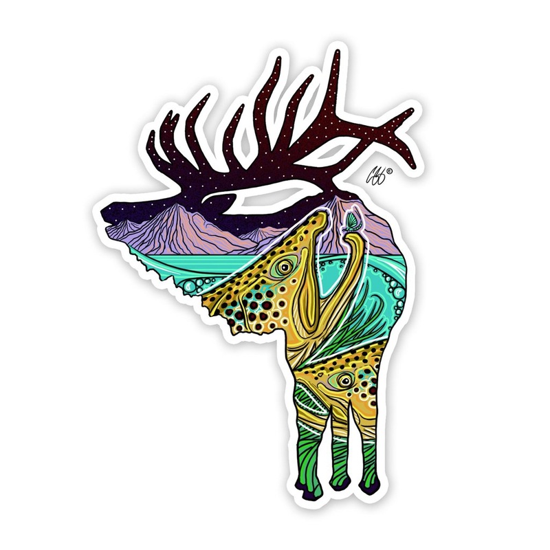 River Rut Sticker