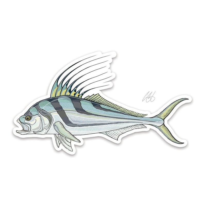 Roosterfish Sticker