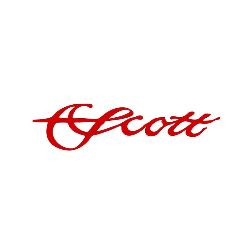 Scott Boat Sticker Red