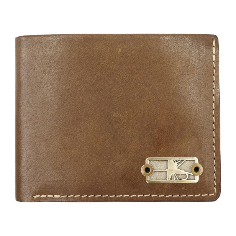Sight Line Provisions Dry Fly & Textile Wallet Brown