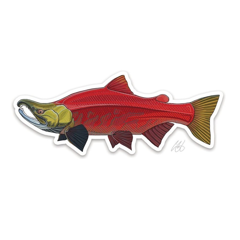 Sockeye Sticker