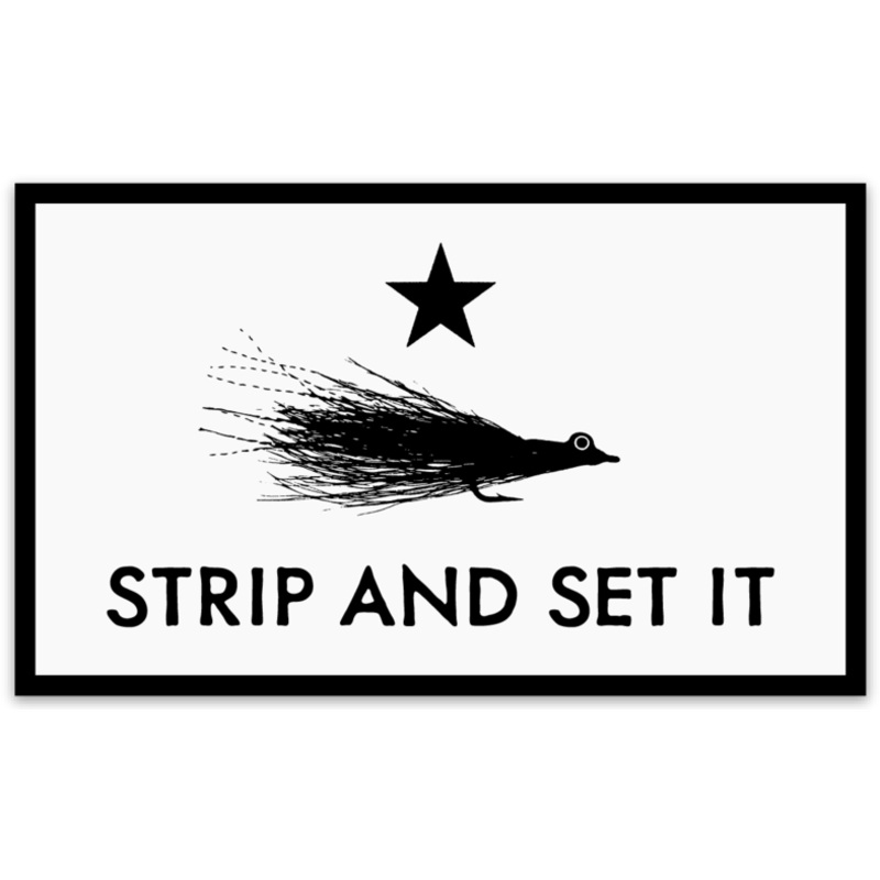 Strip and Set It Sticker