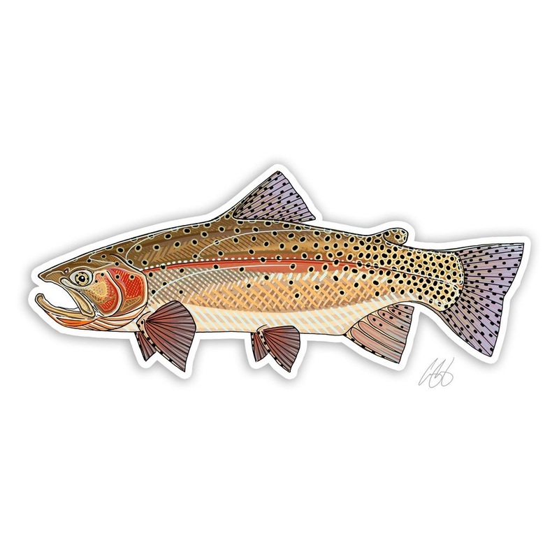 Yellowstone Cutthroat Sticker