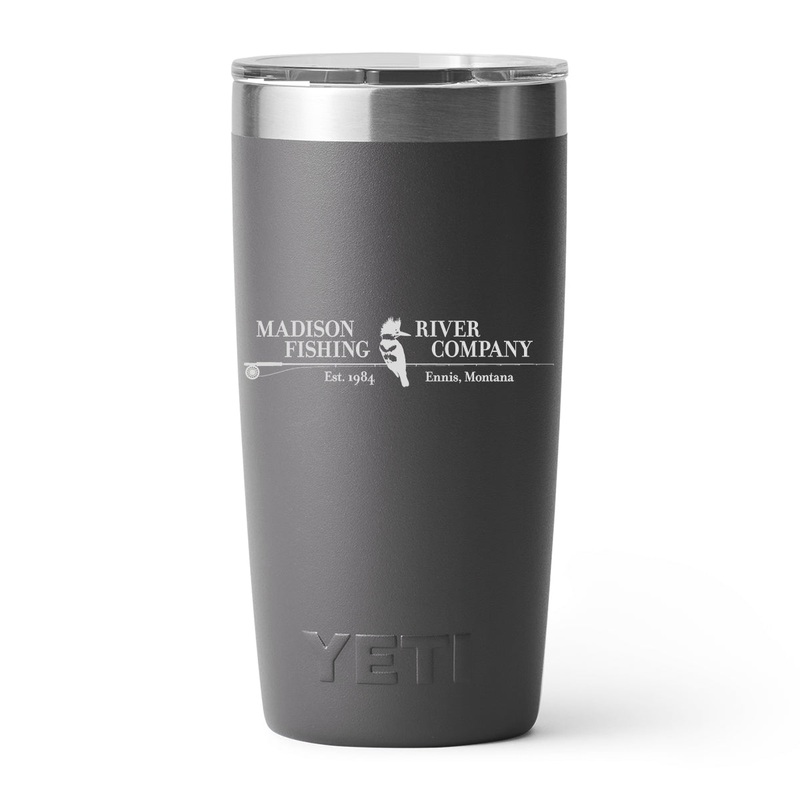 YETI MRFC logo Rambler 10 oz Tumbler Charcoal