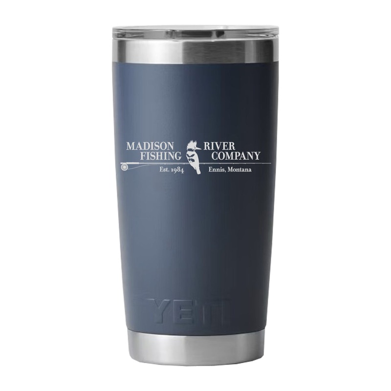 YETI MRFC Logo Rambler 20 oz Tumbler MS Navy