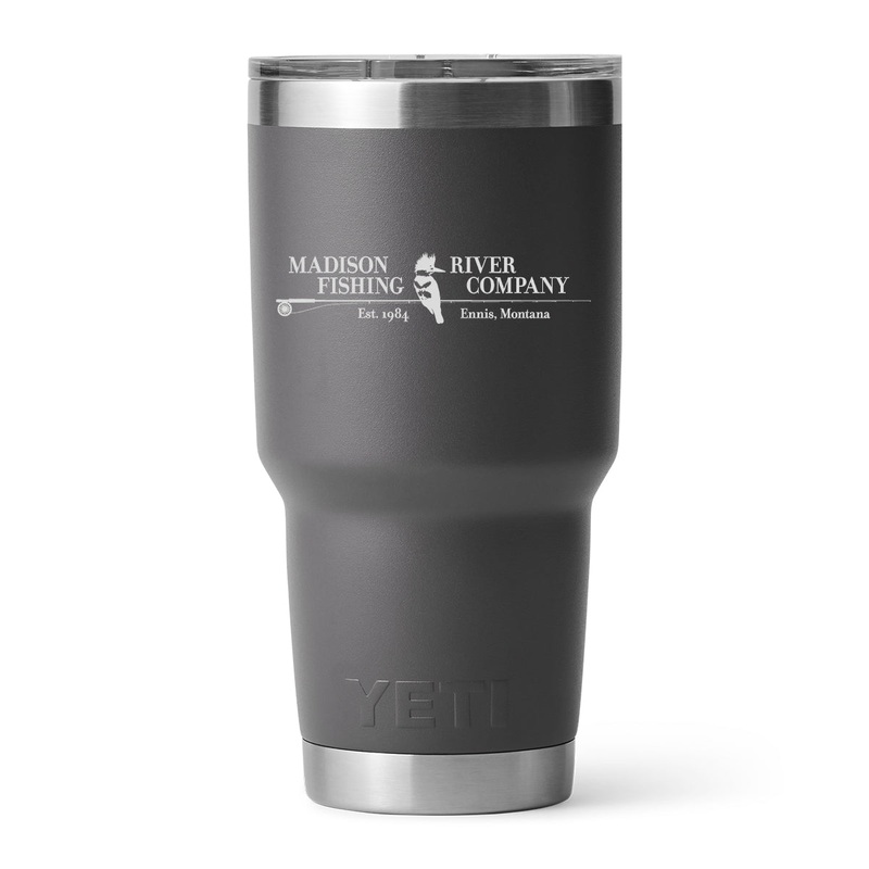 YETI MRFC Logo Rambler 30 oz Tumbler w/MS Charcoal