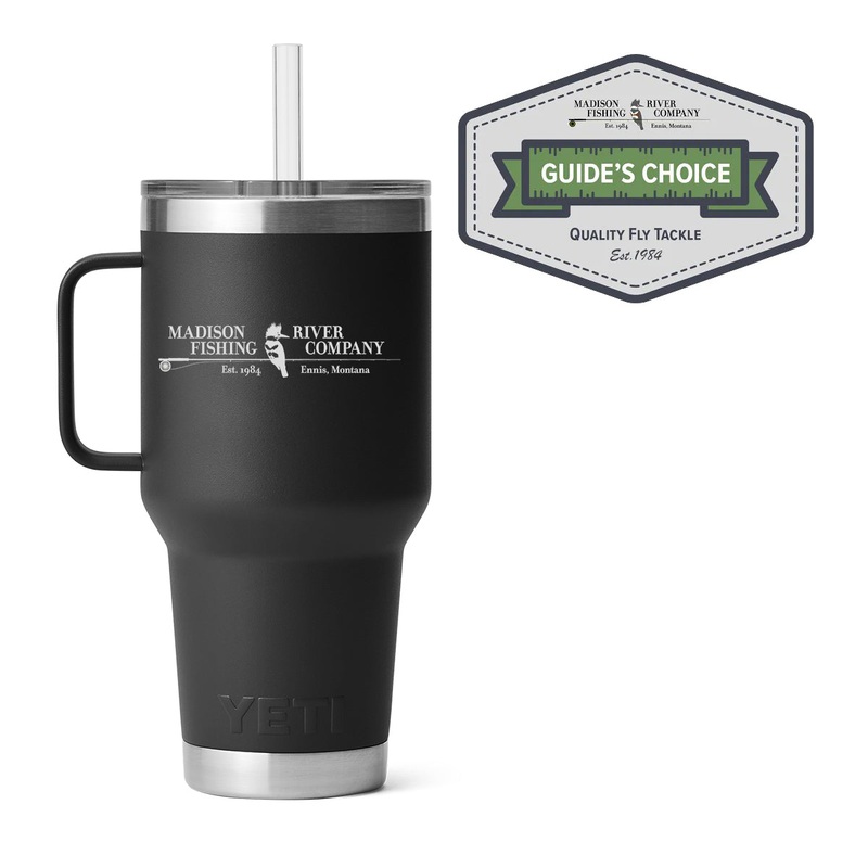 YETI MRFC Logo Rambler 35 oz Straw Mug Black