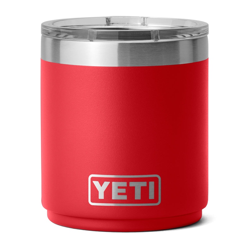 YETI Rambler 10 oz Lowball 2.0 Rescue Red