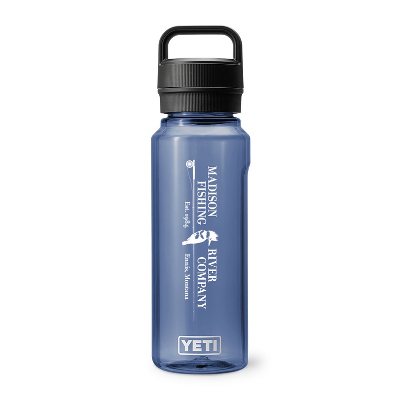 YETI MRFC Logo Yonder 25oz Water Bottle Tethered Cap Navy