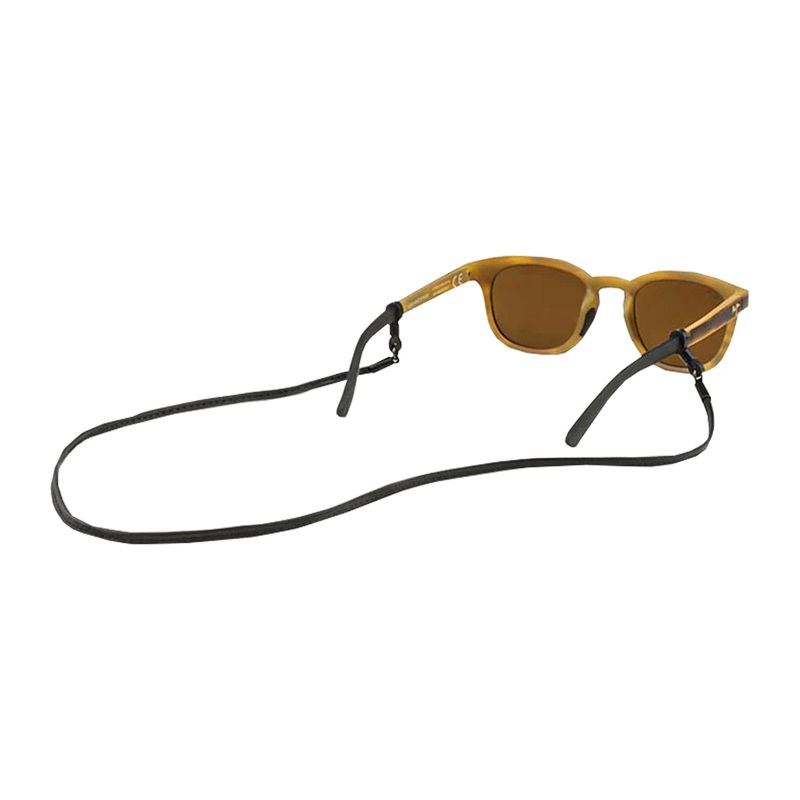Croakies Sewn Leather Cords Black Spec End