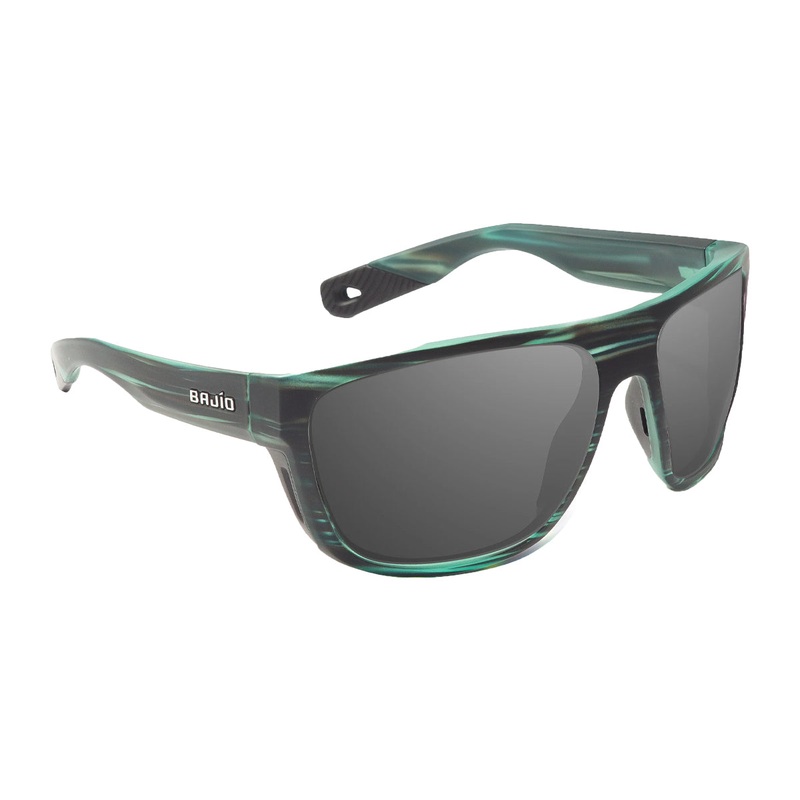 Bajio Las Rocas Sunglasses Blue Grass Matte Gray