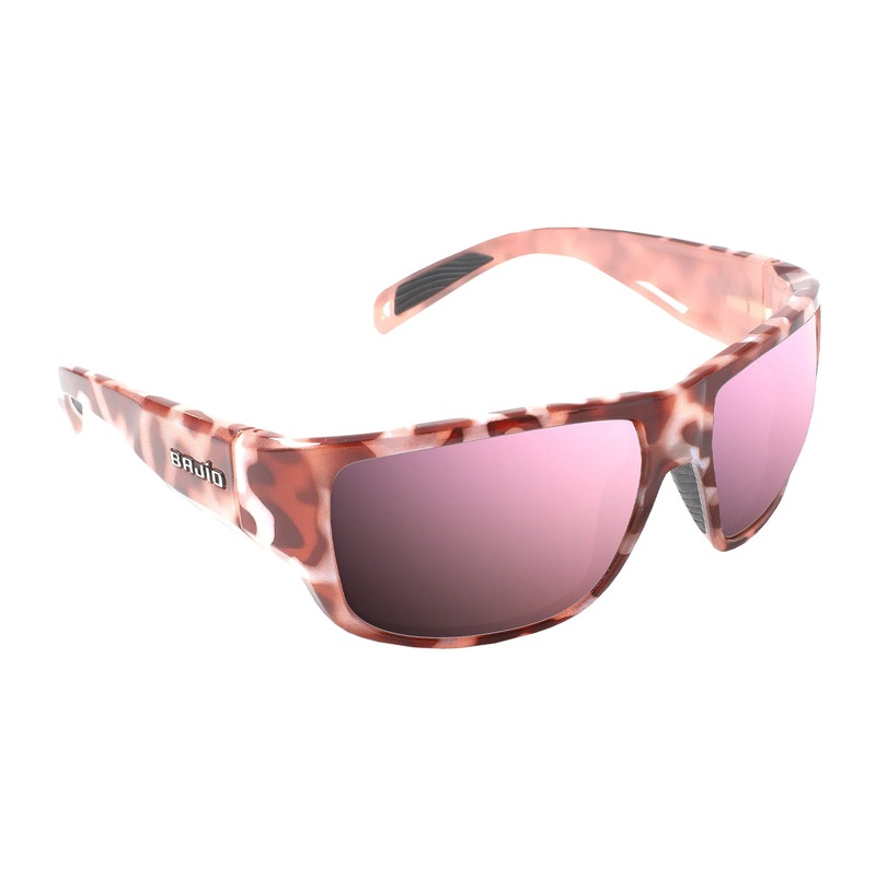 Bajio Piedra Sunglasses Lavendar Crab Gloss Rose Mirror