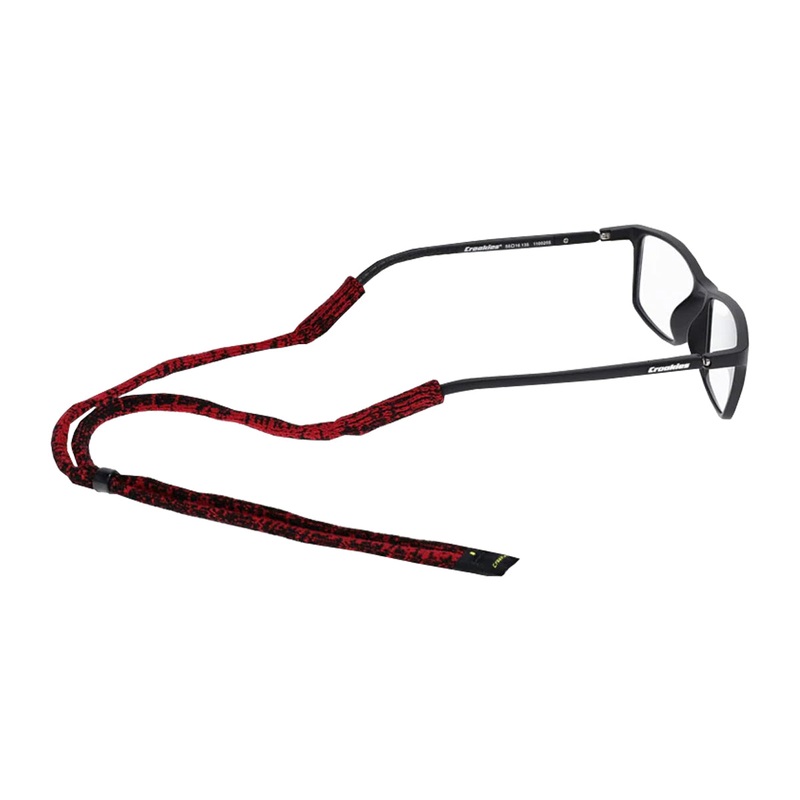 Croakies Microsuiter Print Black/Red