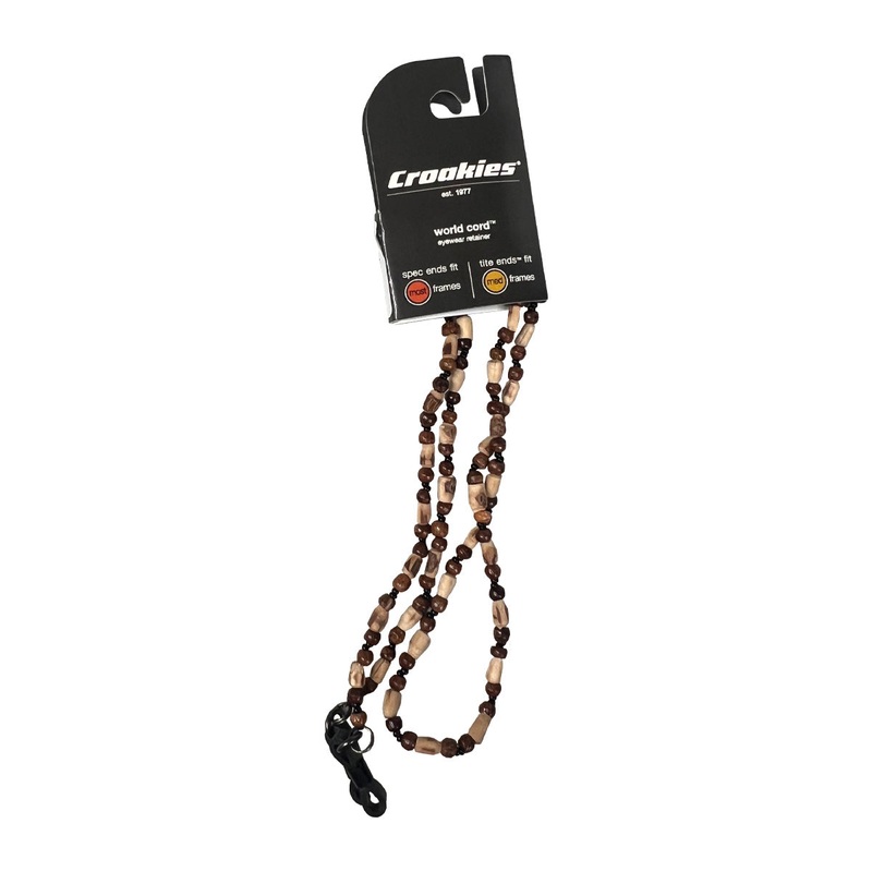 Croakies Woodland Cords Dark Tube w/Beads