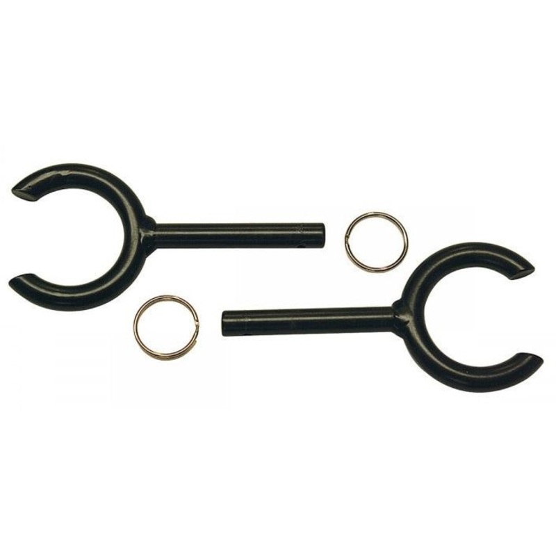 Outcast Steel Oar Locks Steel Pair